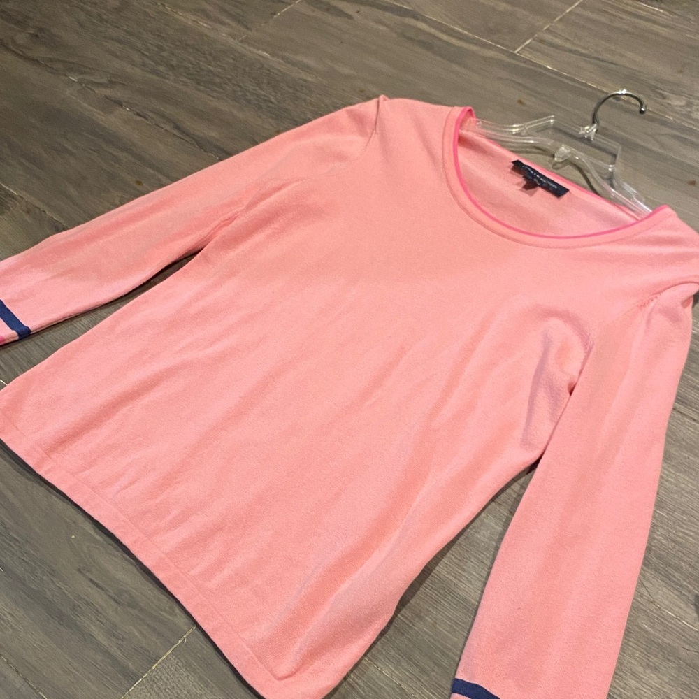 Tommy Hilfiger Pink Crew Neck Top